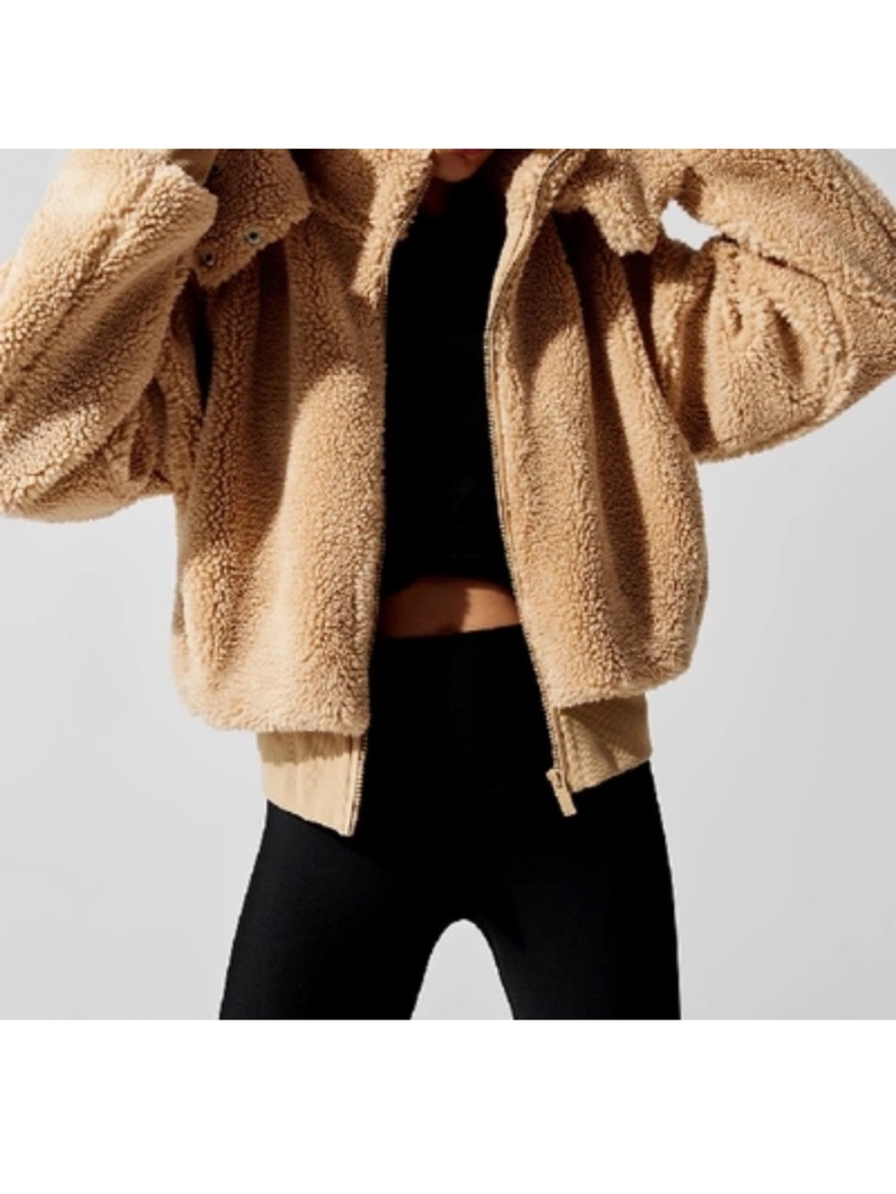 Alo Yoga Teddy Fleece Coat - Picture 7 of 7